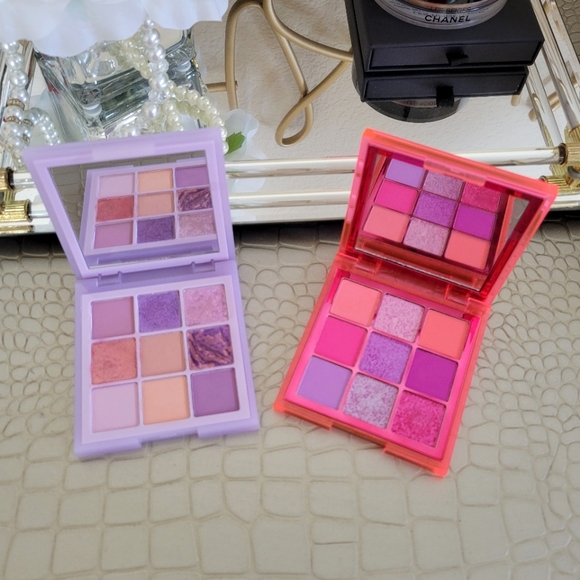 Bundle HUDA Beauty Pastels Lilac Neon Pink Obessions Eyeshadow Palettes - Picture 8 of 8